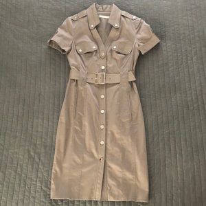 Karen Millen Utility Military Dress